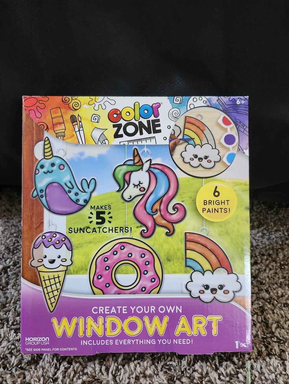 Create Your Own Window Art - Pink/Blue/Green